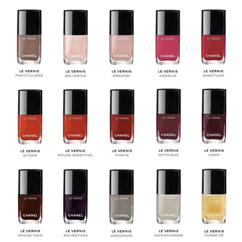 chanel brown nail polish|chanel nail polish color chart.